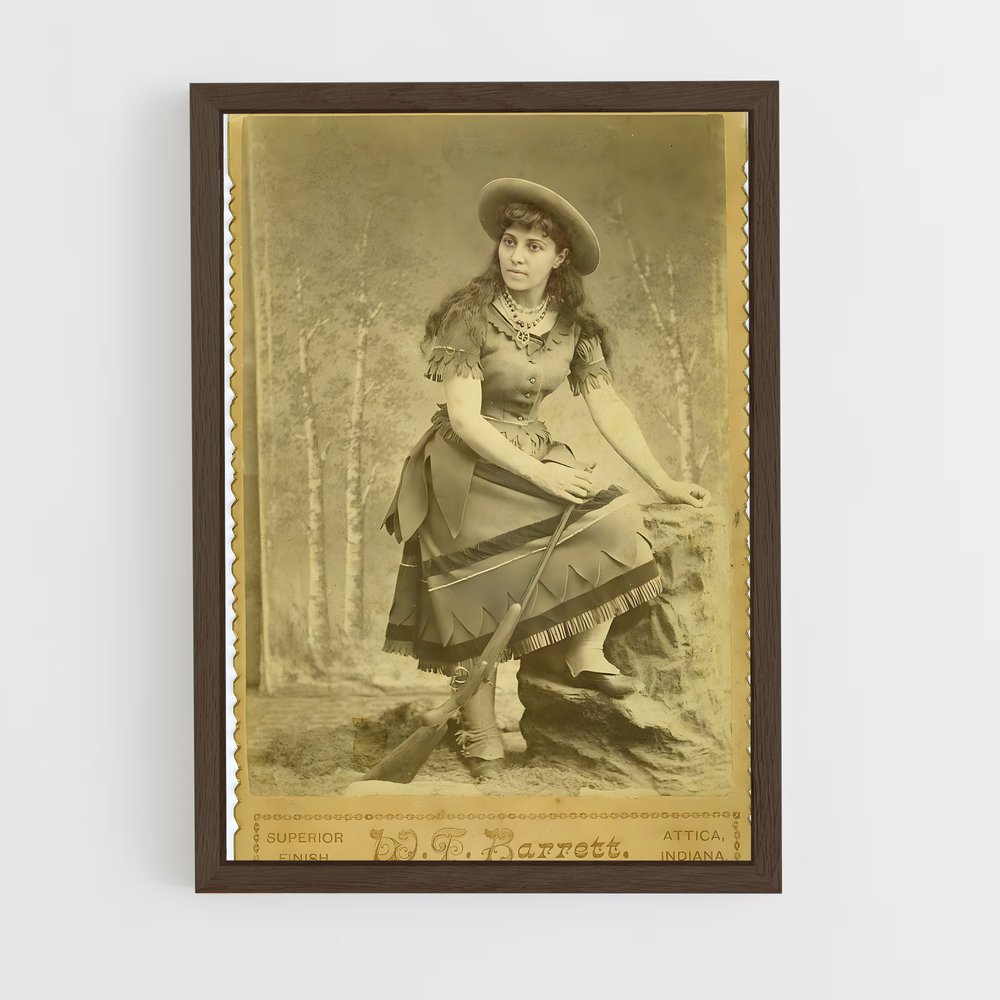 ap-belle starr-7 cadre Bois foncé