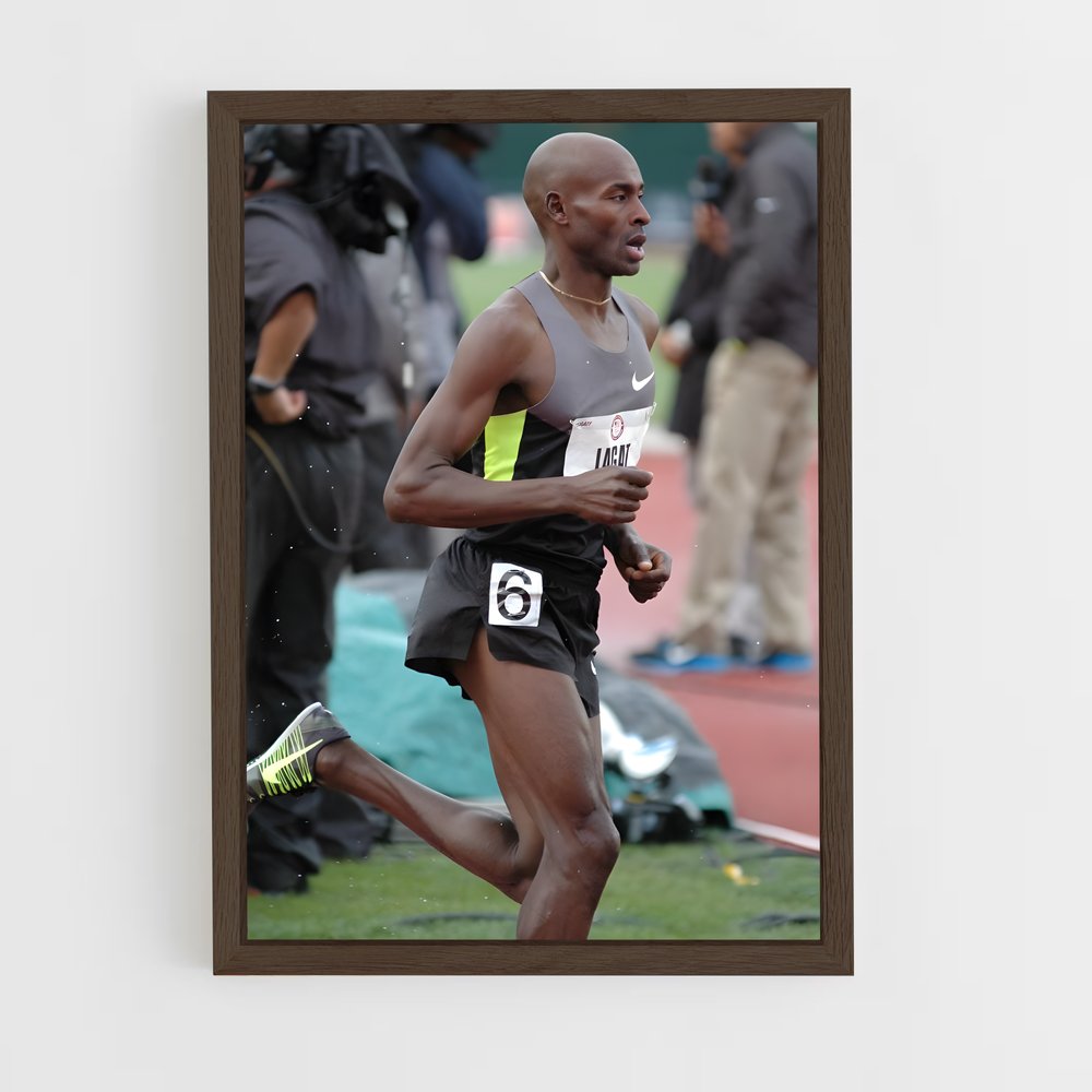ap-bernard lagat-3 cadre Bois foncé
