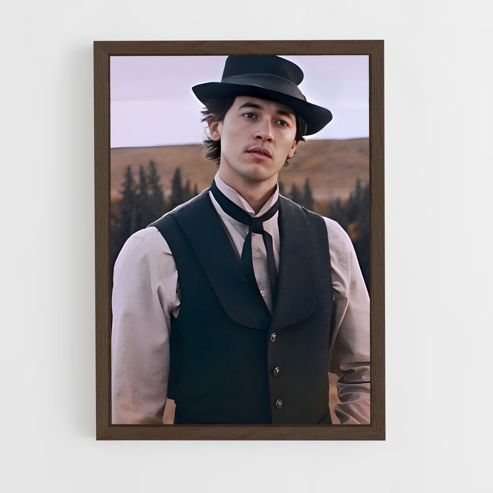ap-billy the kid-5 cadre Bois foncé