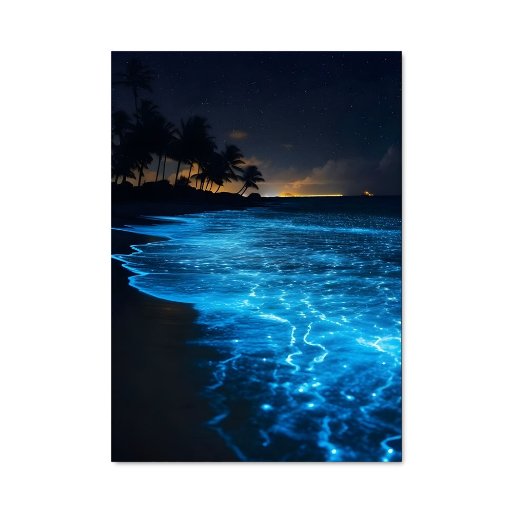 Poster Plage Lumineuse