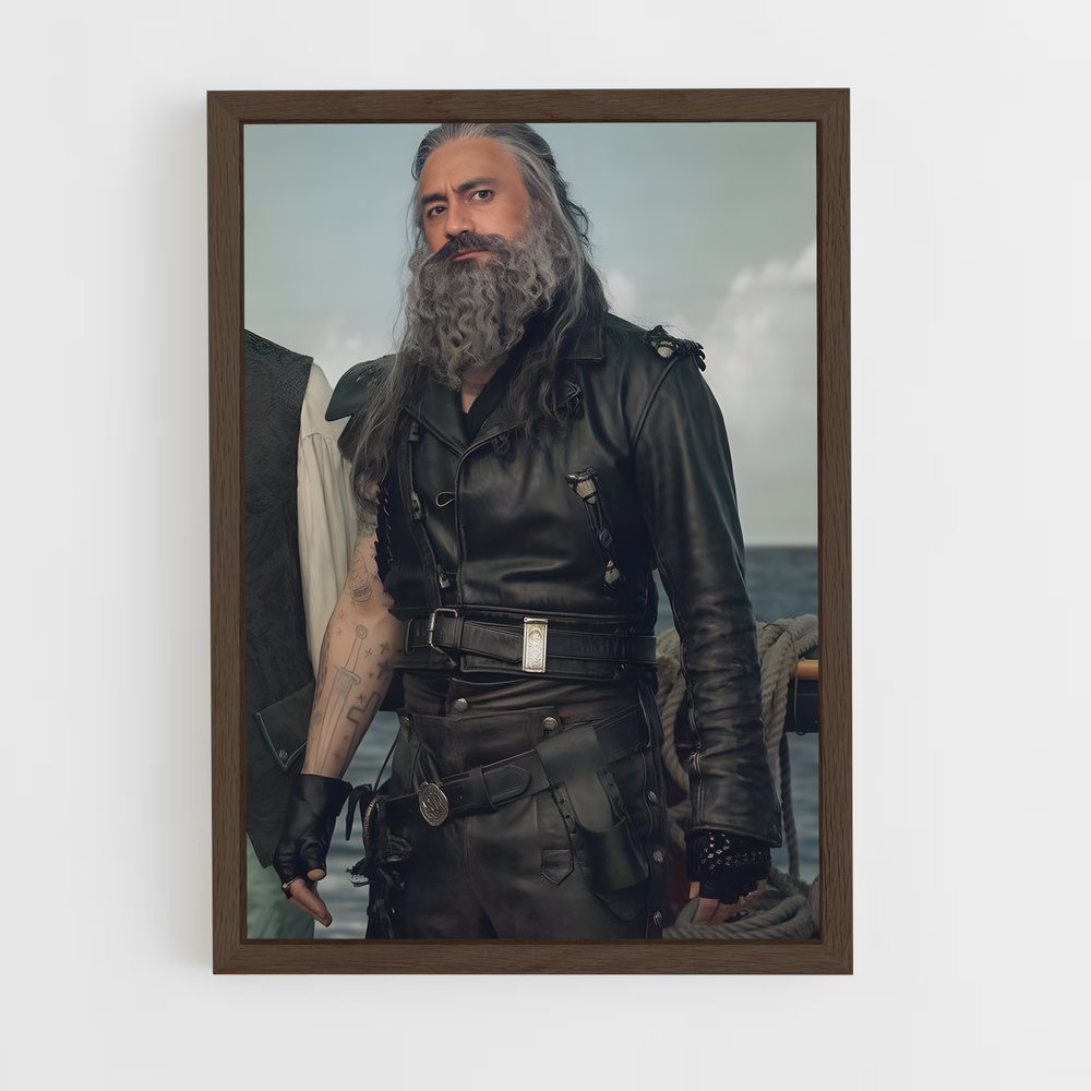 ap-blackbeard-2 cadre Bois foncé