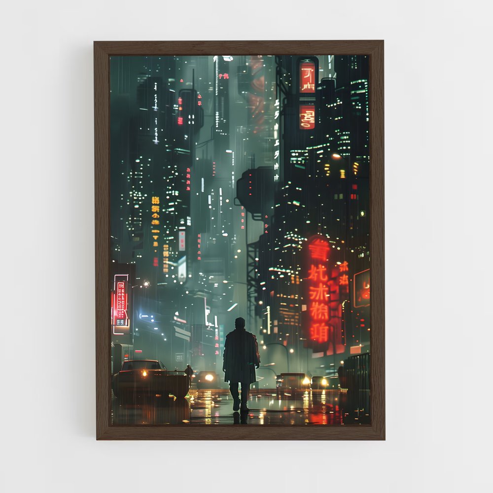 ap-blade runner-11 cadre Bois foncé
