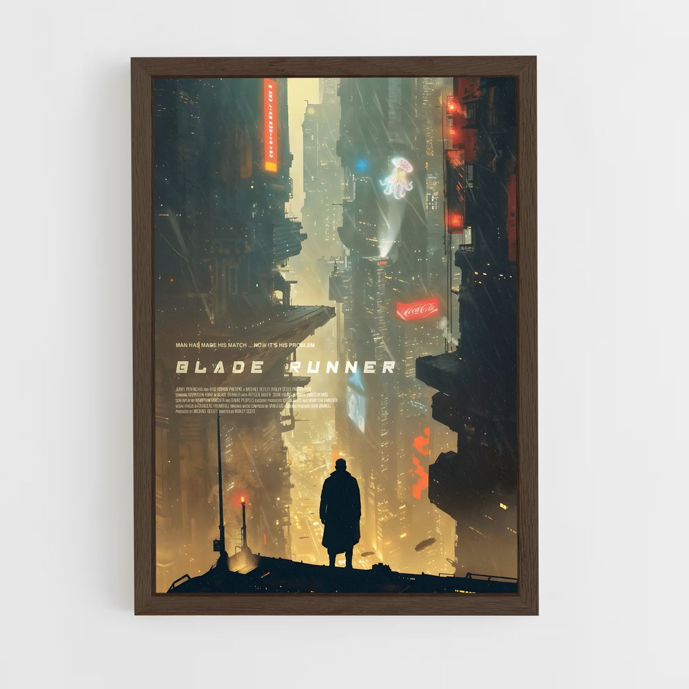ap-blade runner-4 cadre Bois foncé