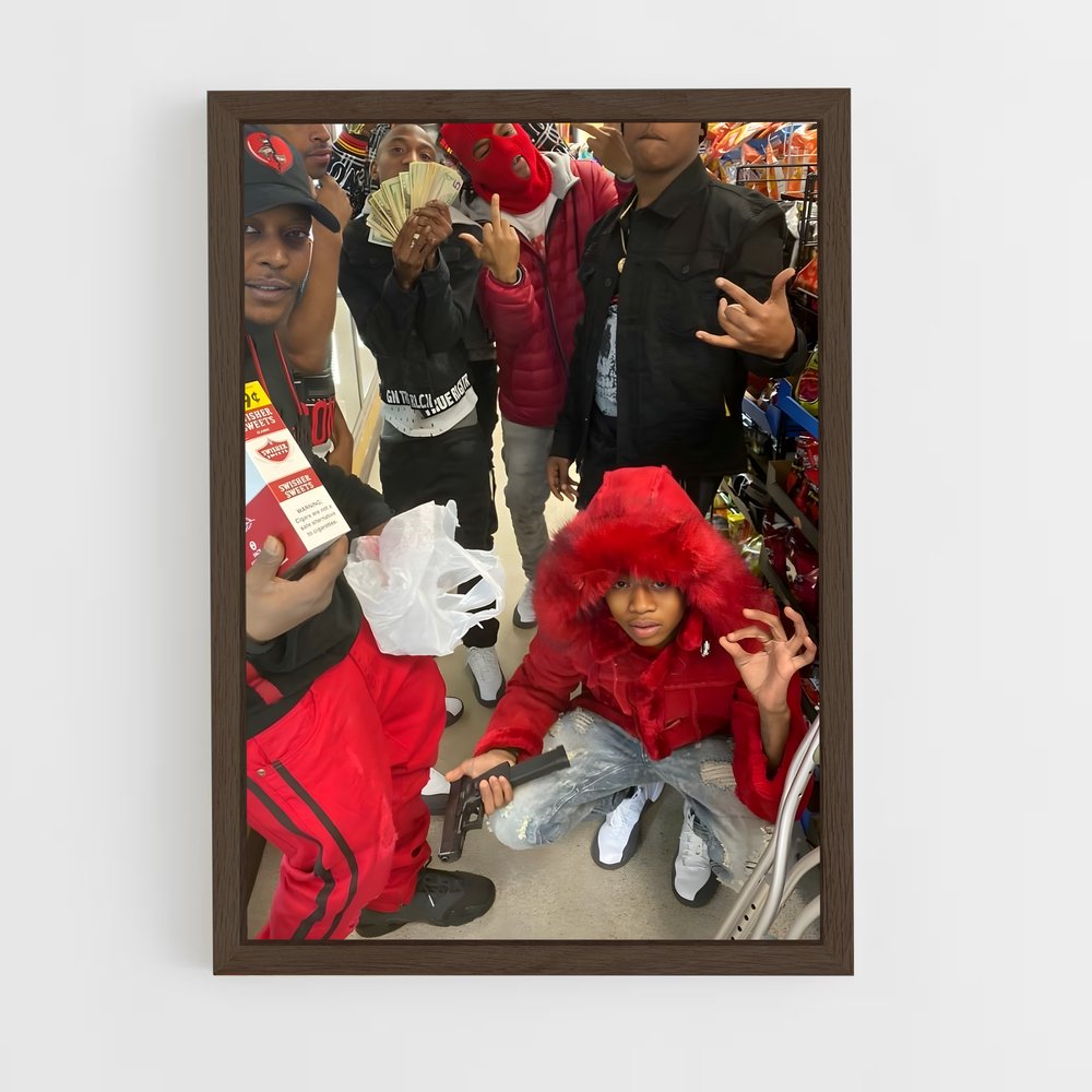 ap-bloods-3 cadre Bois foncé