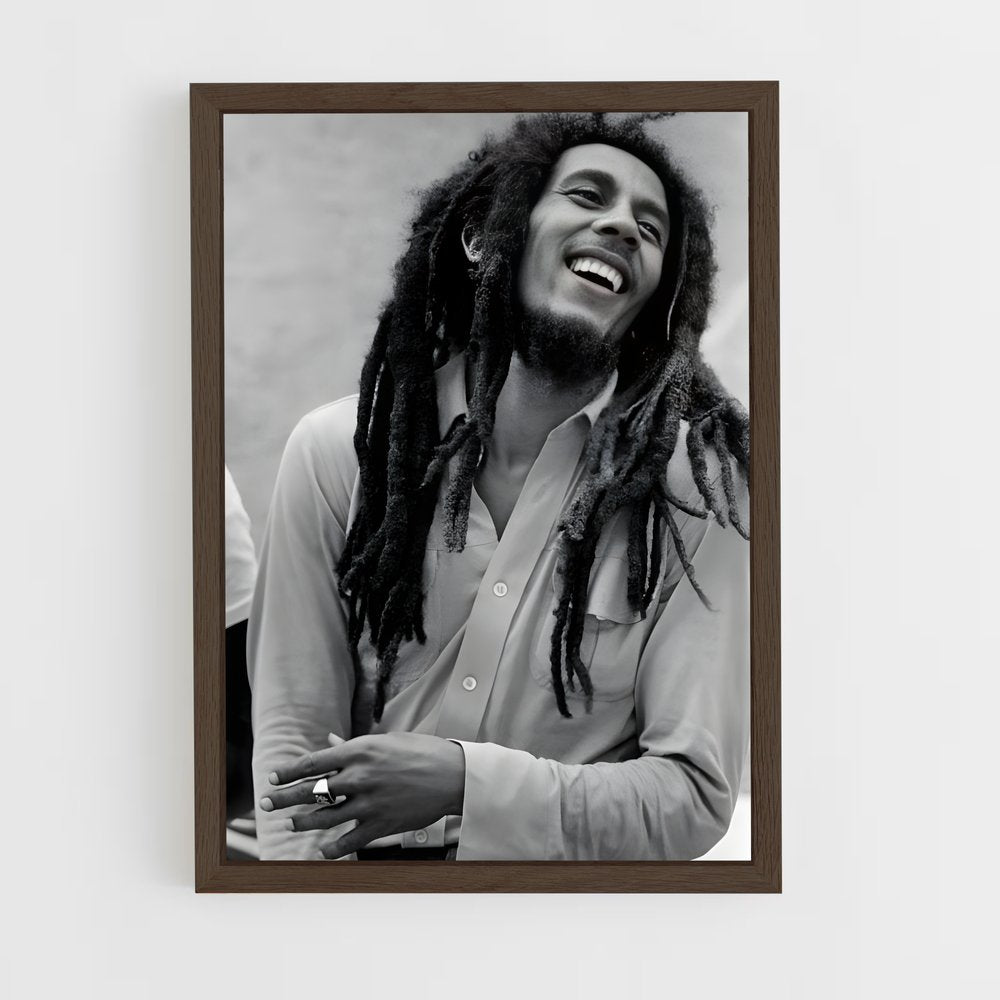 ap-bob marley-1 cadre Bois foncé