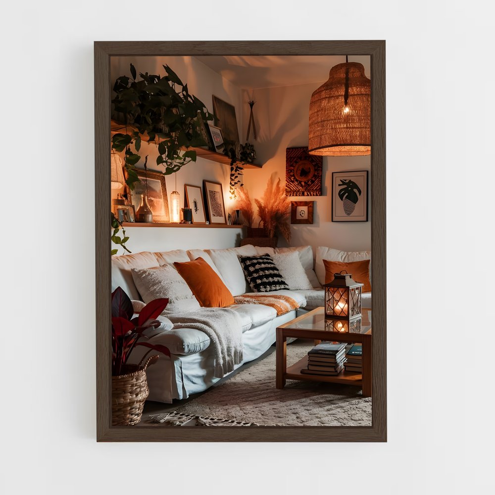 ap-bohemian-12 cadre Bois foncé