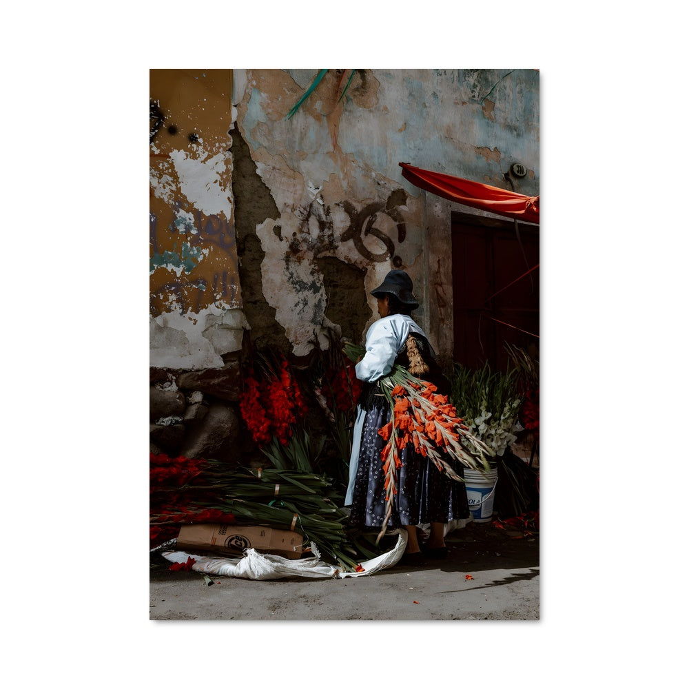 Poster Fleurs de La Havane