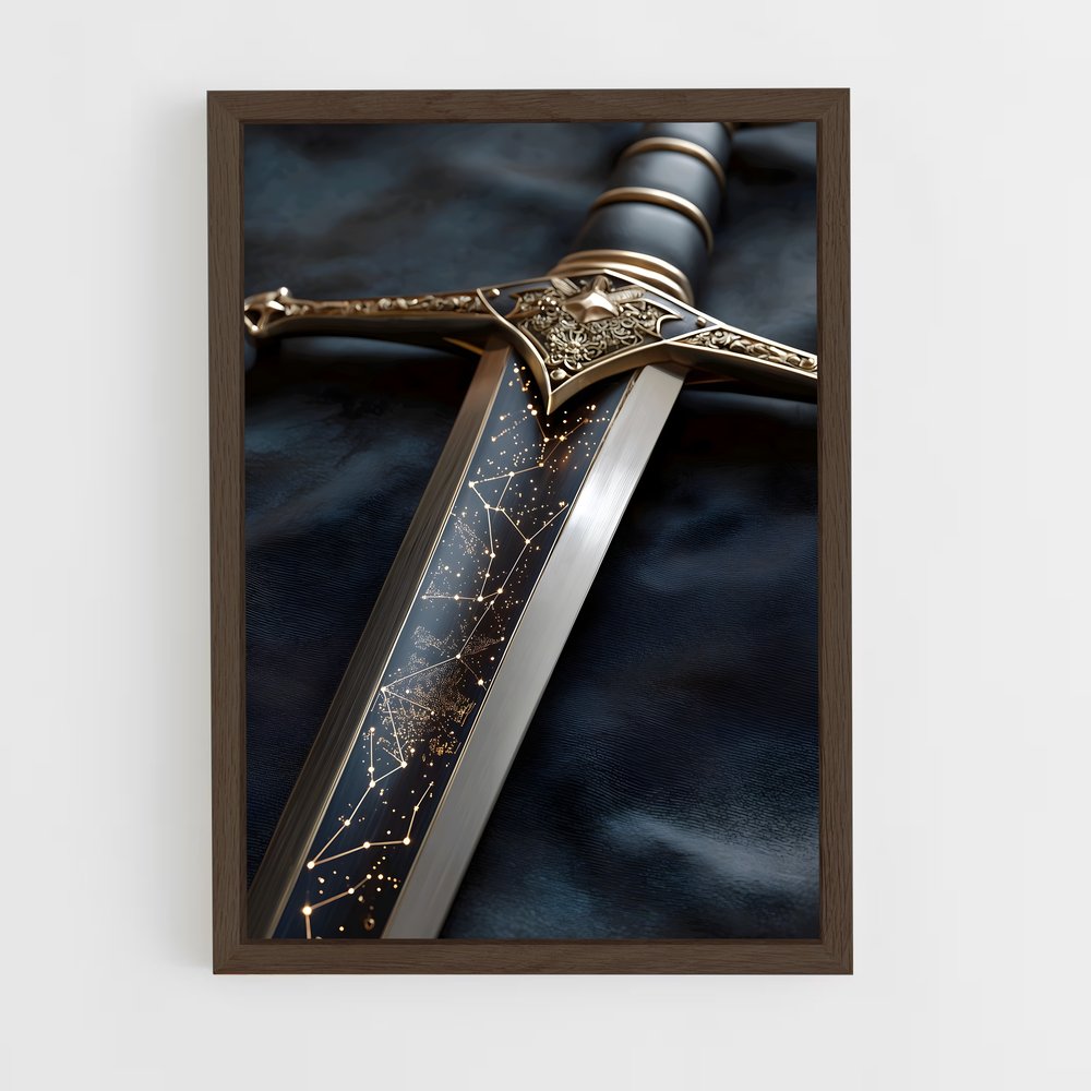 ap-broadsword-7 cadre Bois foncé