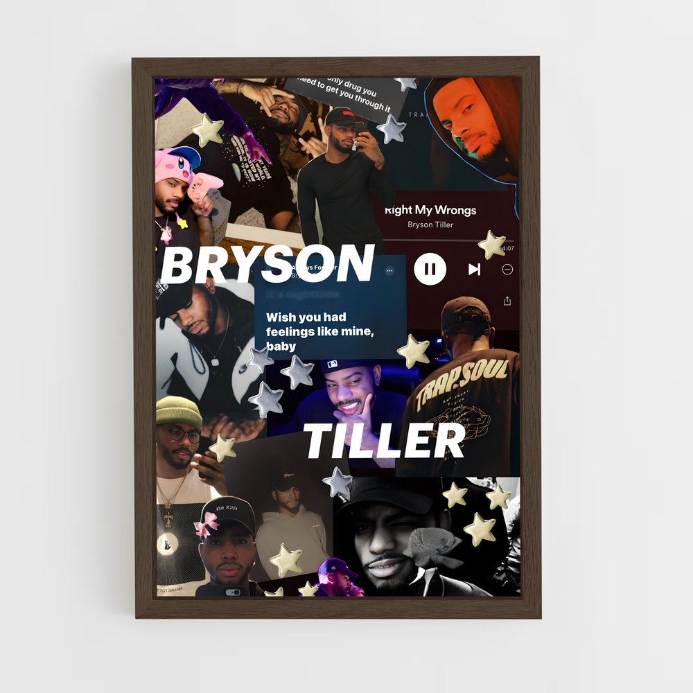 ap-bryson tiller-3 cadre Bois foncé
