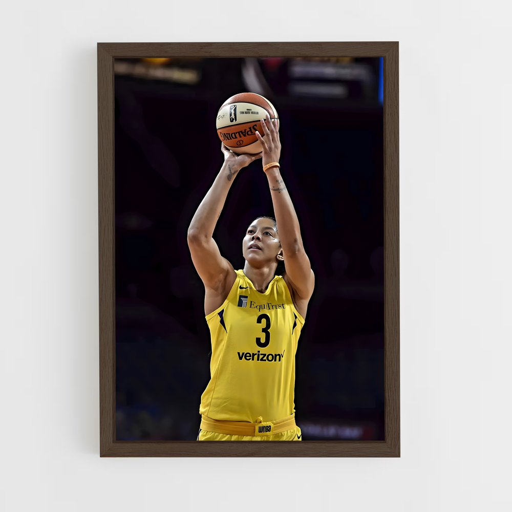 ap-candace parker-2 cadre Bois foncé