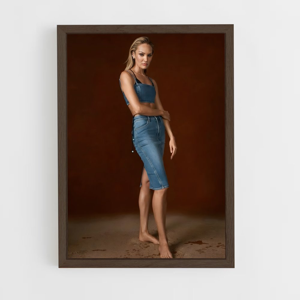 ap-candice swanepoel-5 cadre Bois foncé