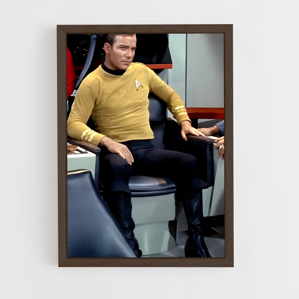 ap-captain kirk-1 cadre Bois foncé