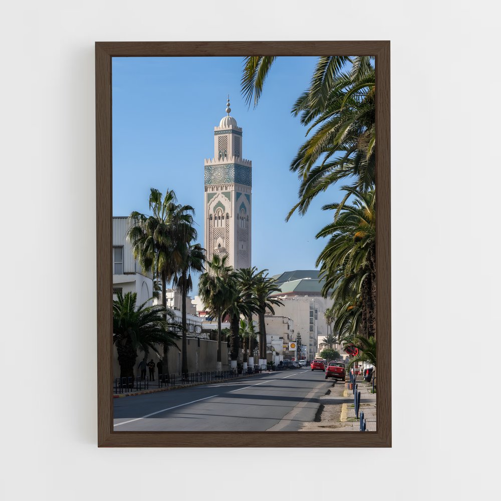 ap-casablanca-8 cadre Bois foncé