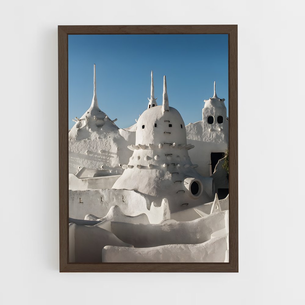 ap-casapueblo-3 cadre Bois foncé