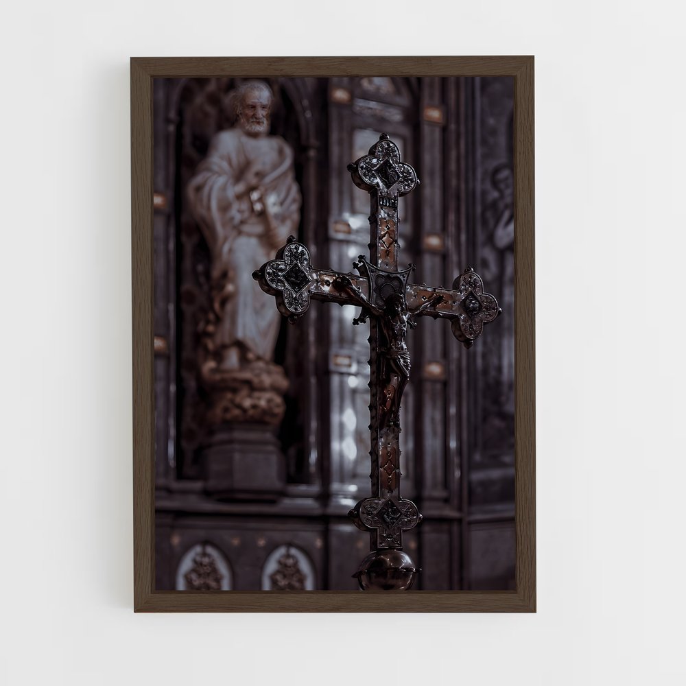 ap-catholicism-6 cadre Bois foncé