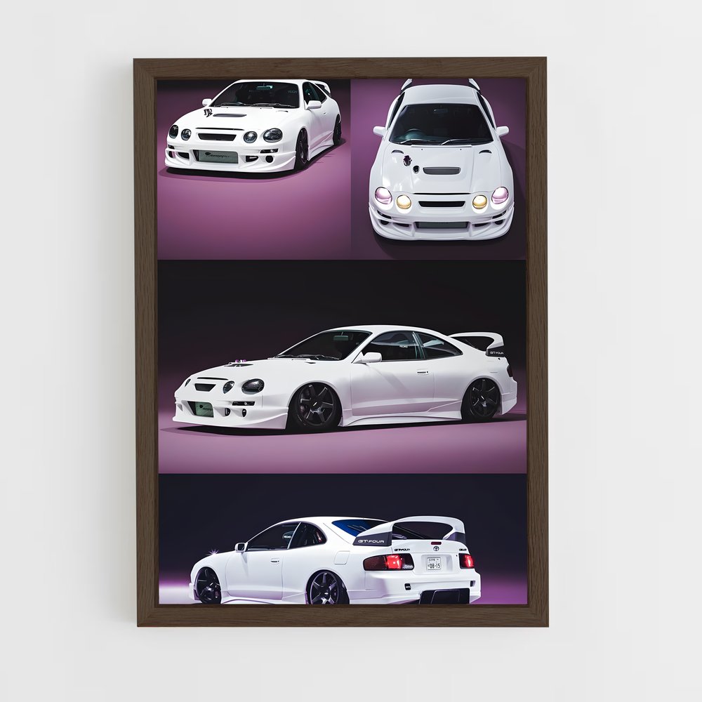 ap-celica gt-four-1 cadre Bois foncé