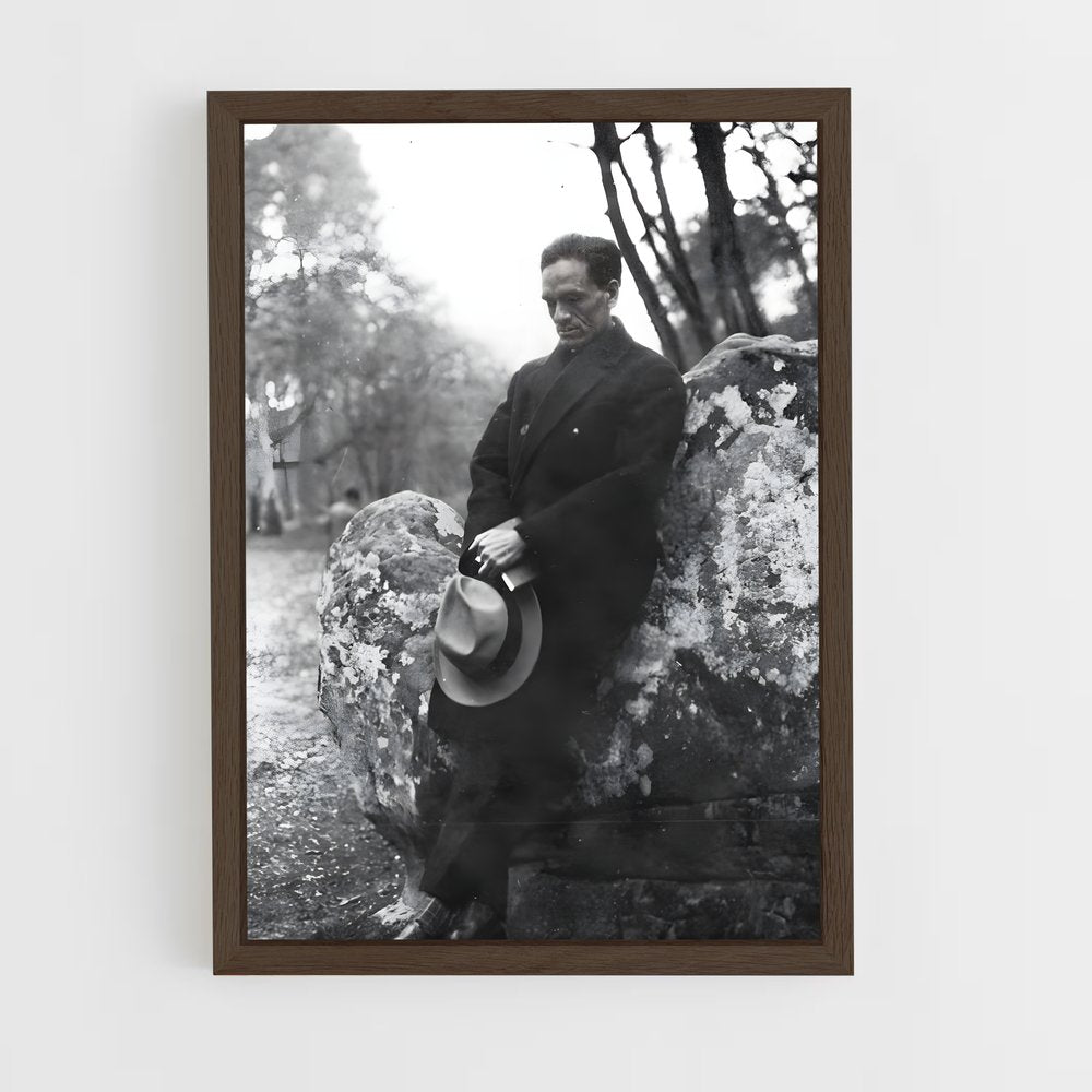 ap-cesar vallejo-1 cadre Bois foncé
