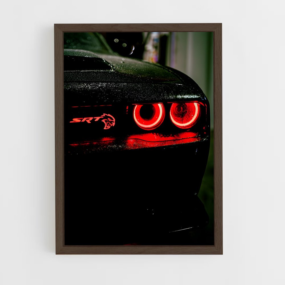 ap-challenger srt demon-10 cadre Bois foncé