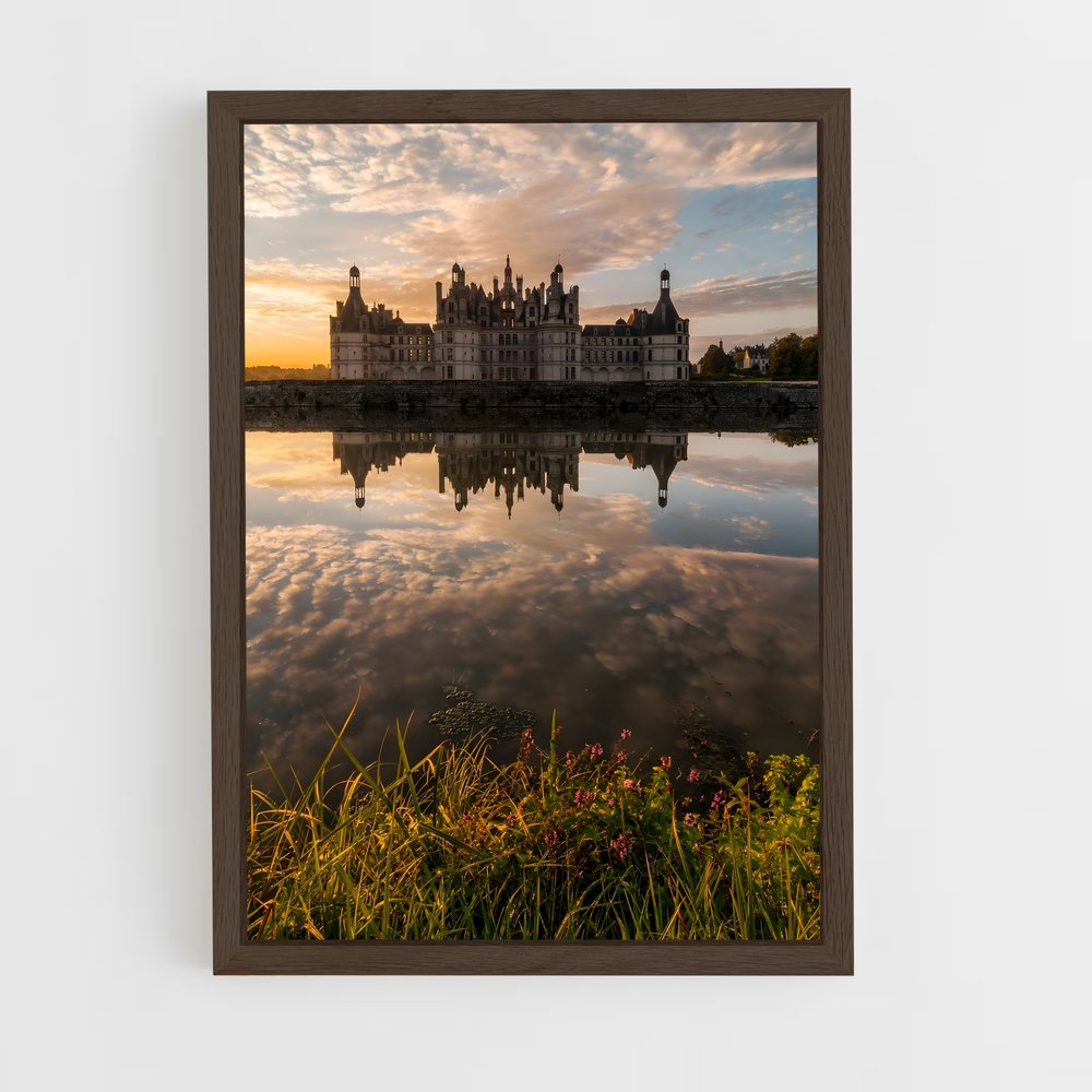 ap-chambord castle-2 cadre Bois foncé