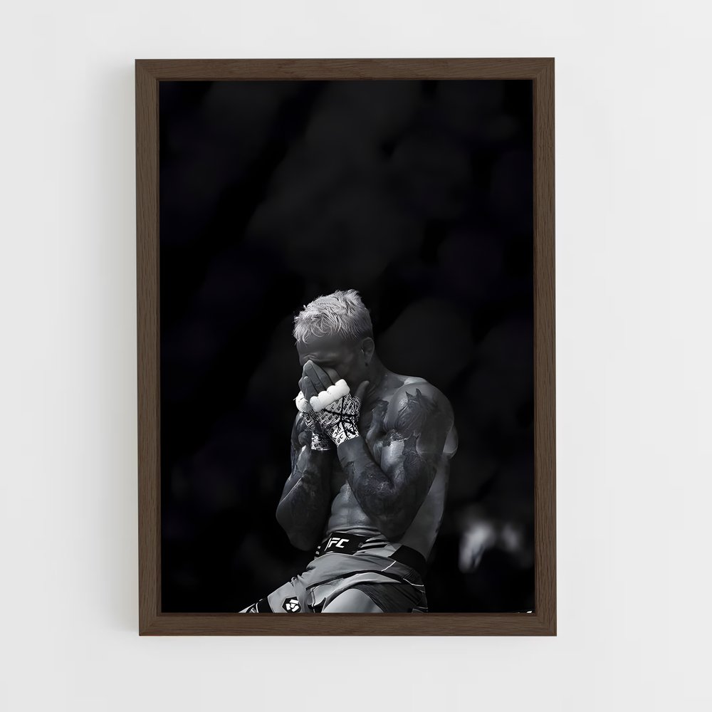ap-charles oliveira-10 cadre Bois foncé