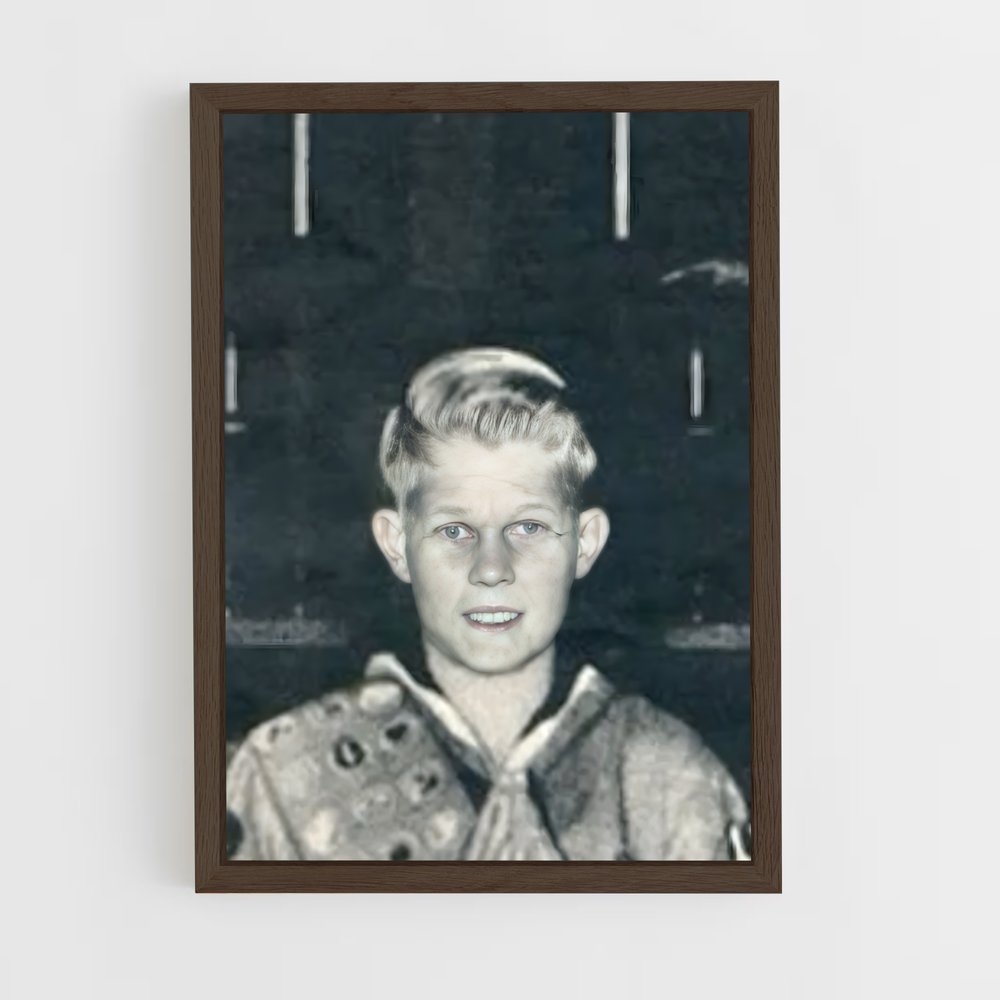 ap-charles whitman-2 cadre Bois foncé