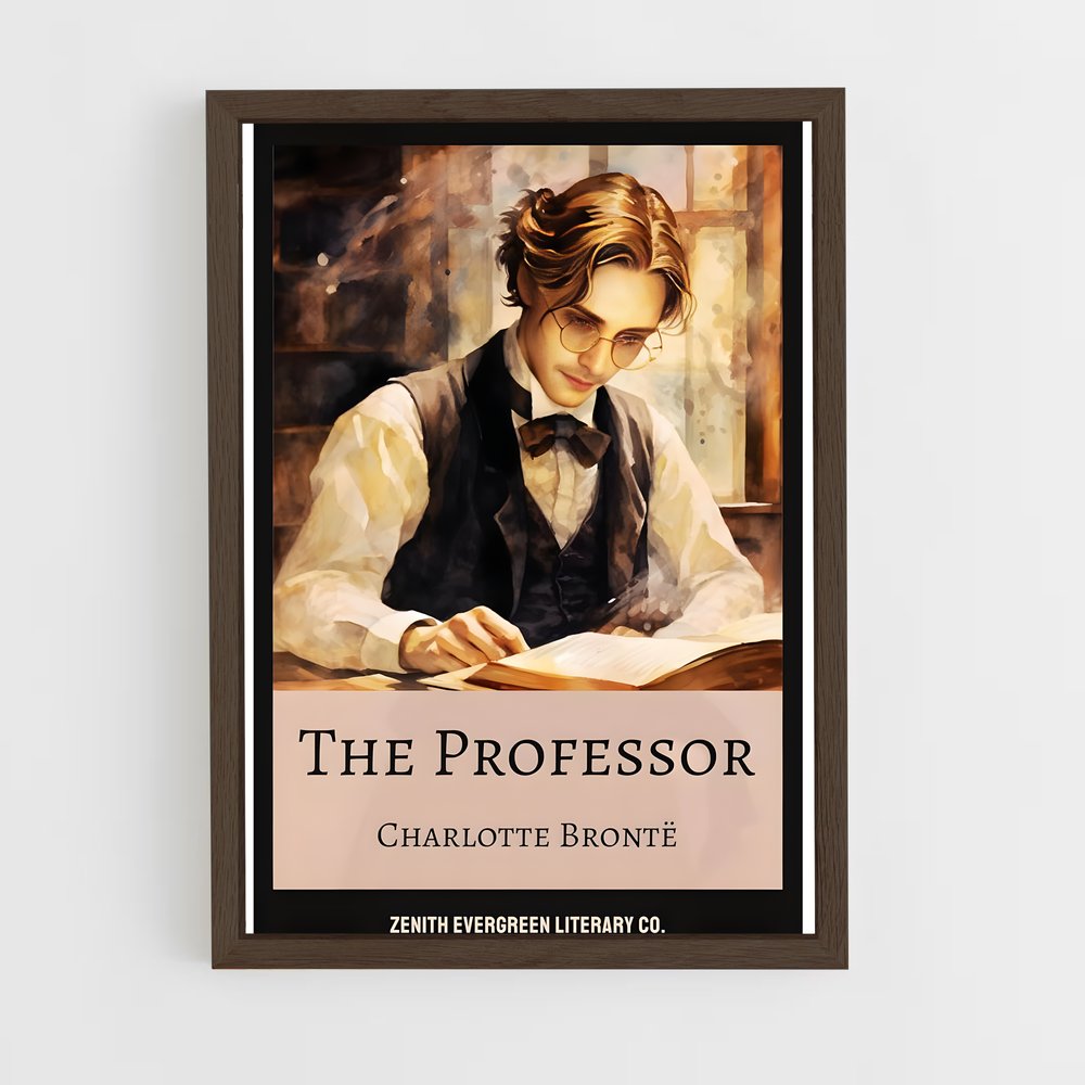 ap-charlotte bronte-4 cadre Bois foncé