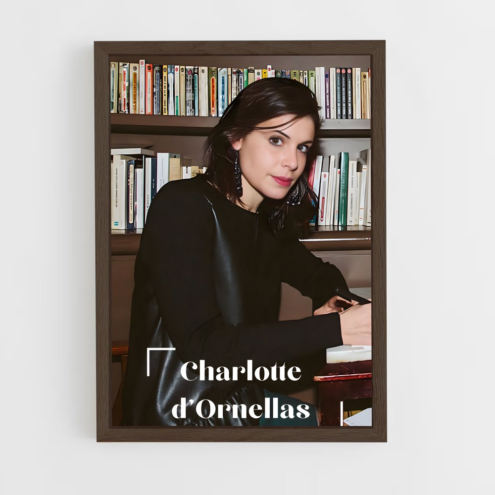 ap-charlotte d ornellas-1 cadre Bois foncé