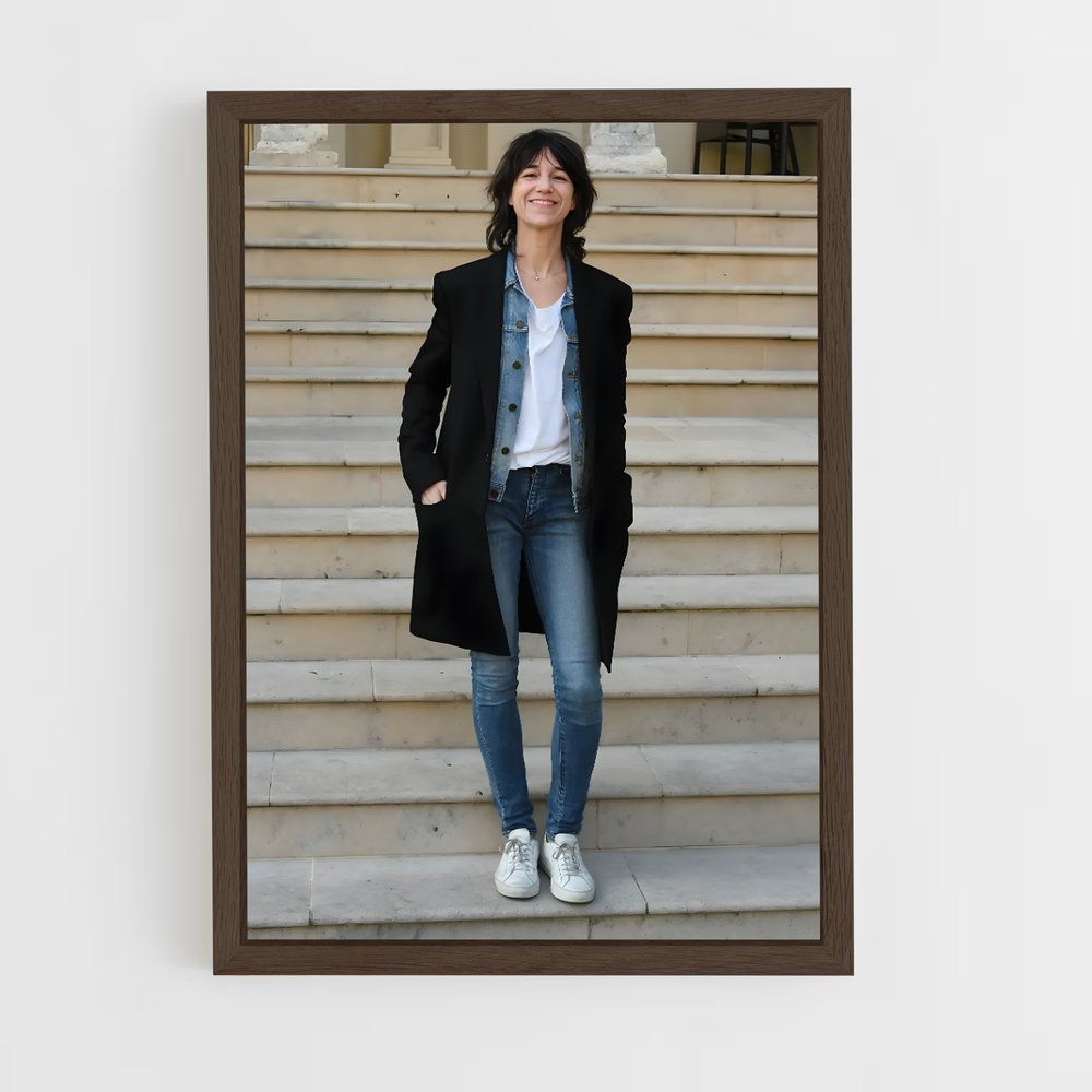 ap-charlotte gainsbourg-5 cadre Bois foncé
