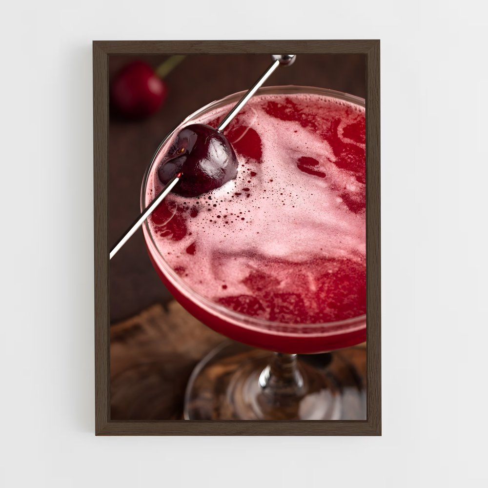 ap-cherry-10 cadre Bois foncé