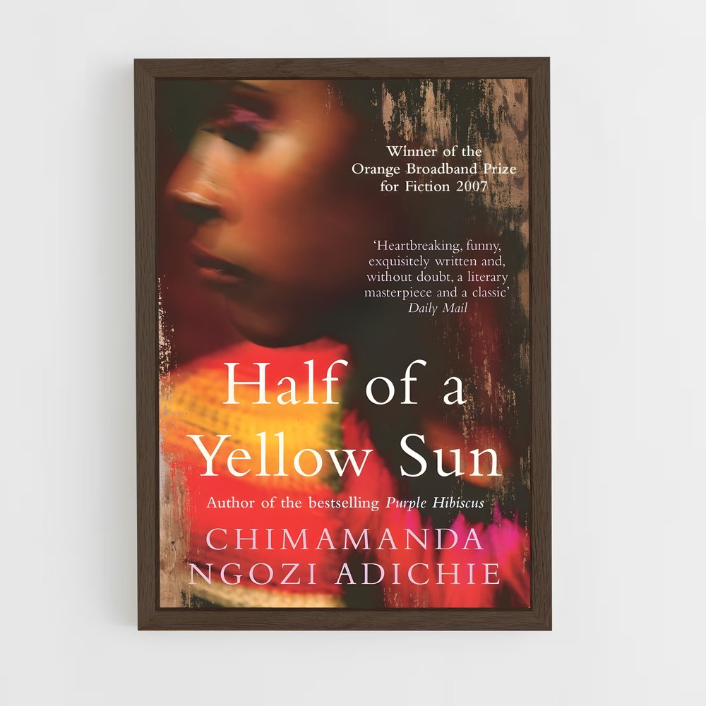 ap-chimamanda ngozi adichie-4 cadre Bois foncé