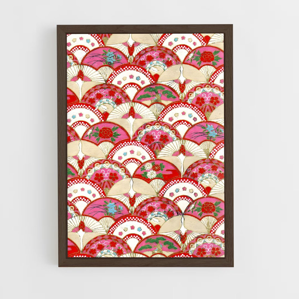ap-chinese patterns-7 cadre Bois foncé