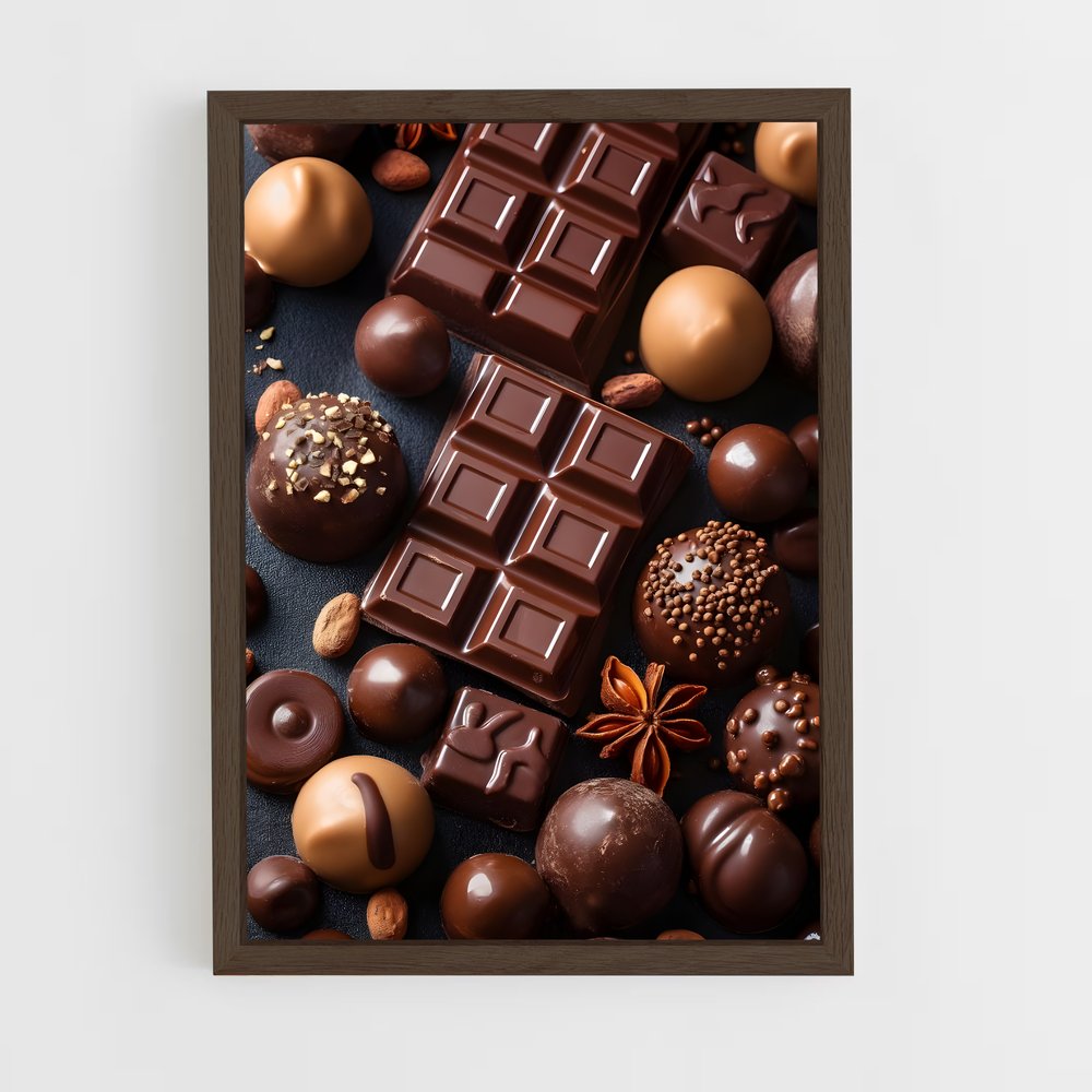 ap-chocolate-19 cadre Bois foncé