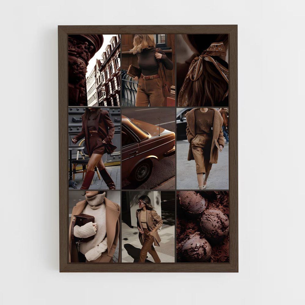 ap-chocolate-3 cadre Bois foncé