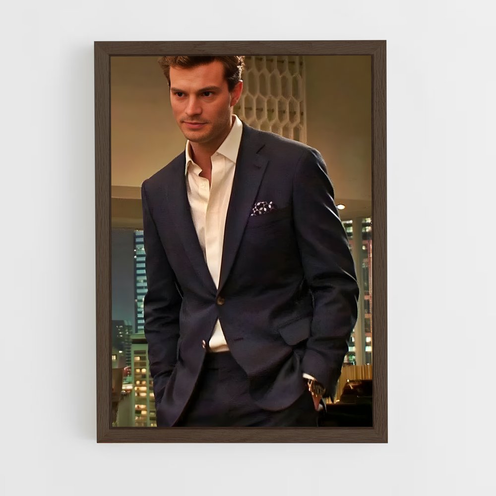 ap-christian grey-1 cadre Bois foncé