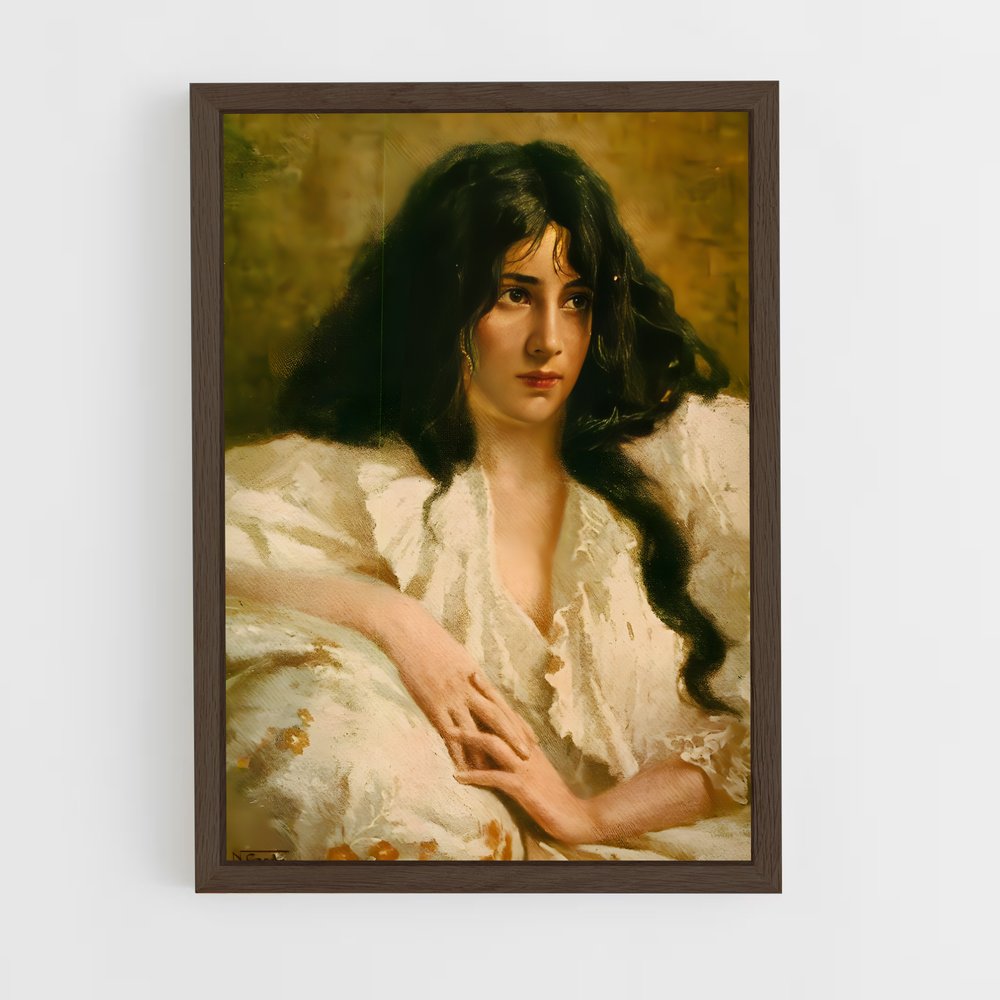 ap-classical art-11 cadre Bois foncé
