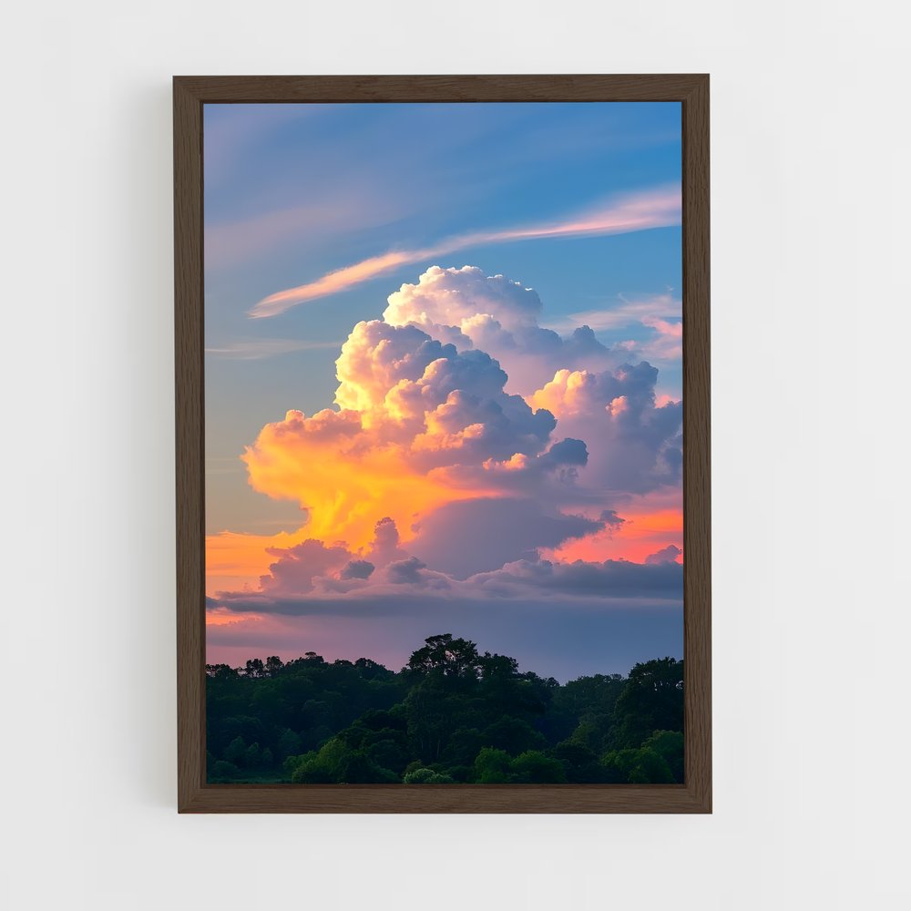 ap-cloud-17 cadre Bois foncé