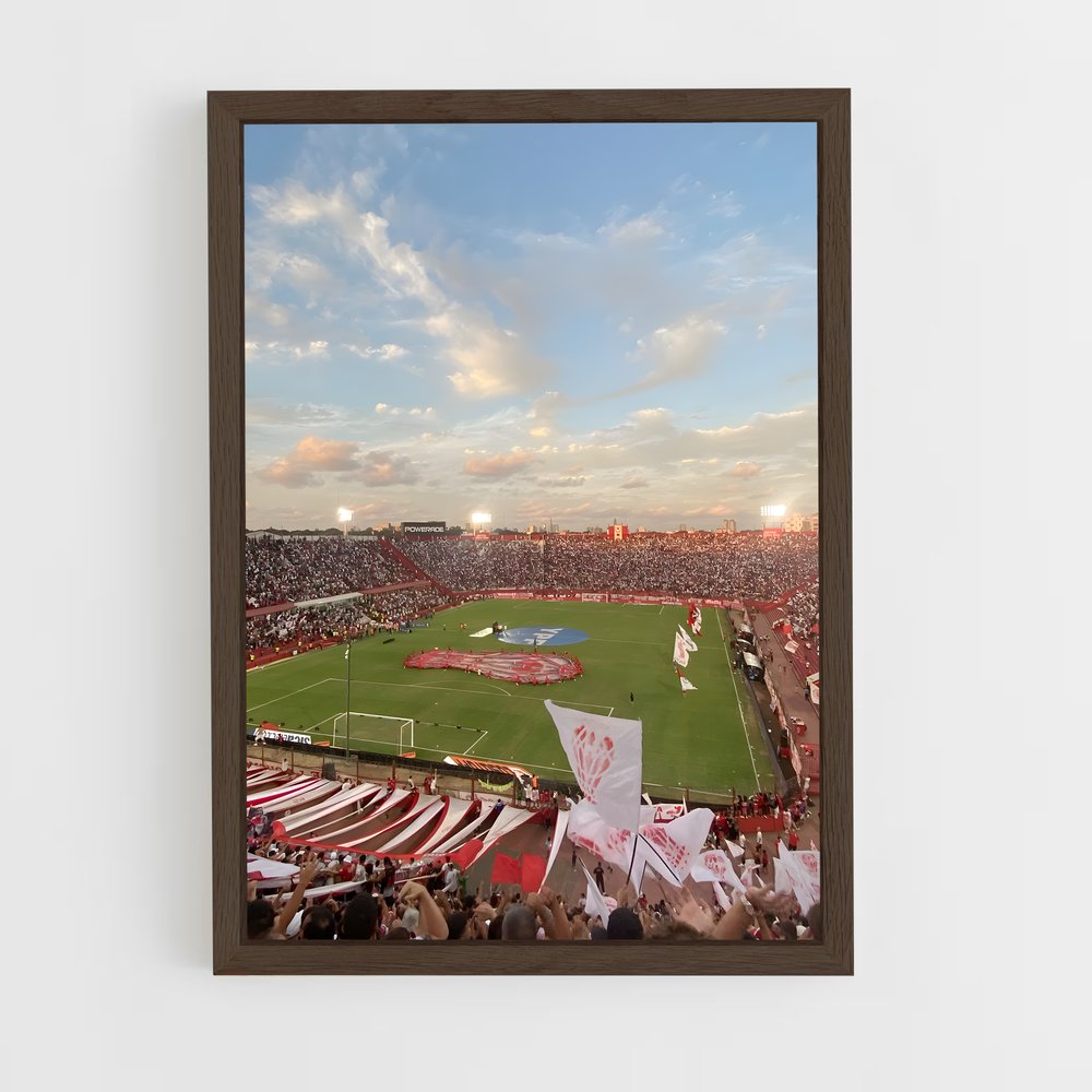 ap-club atletico huracan-3 cadre Bois foncé