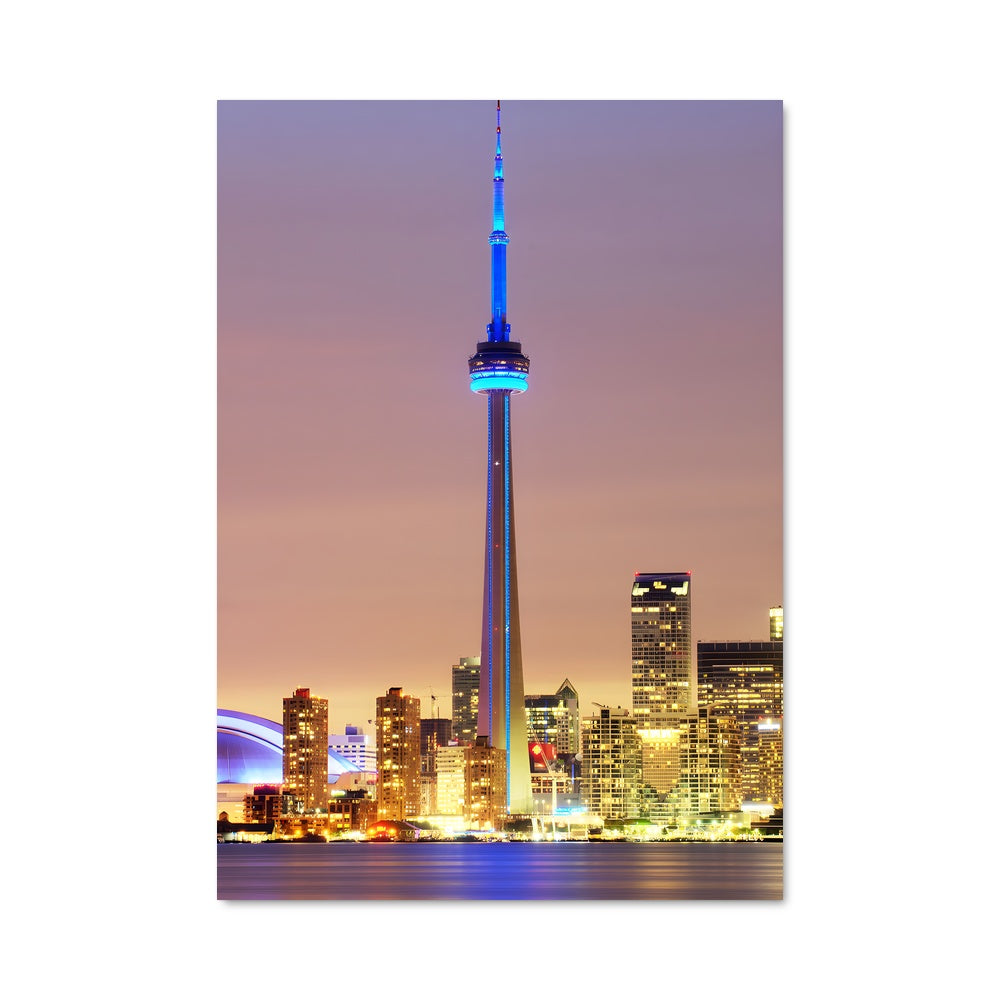 Poster Skyline Élevée