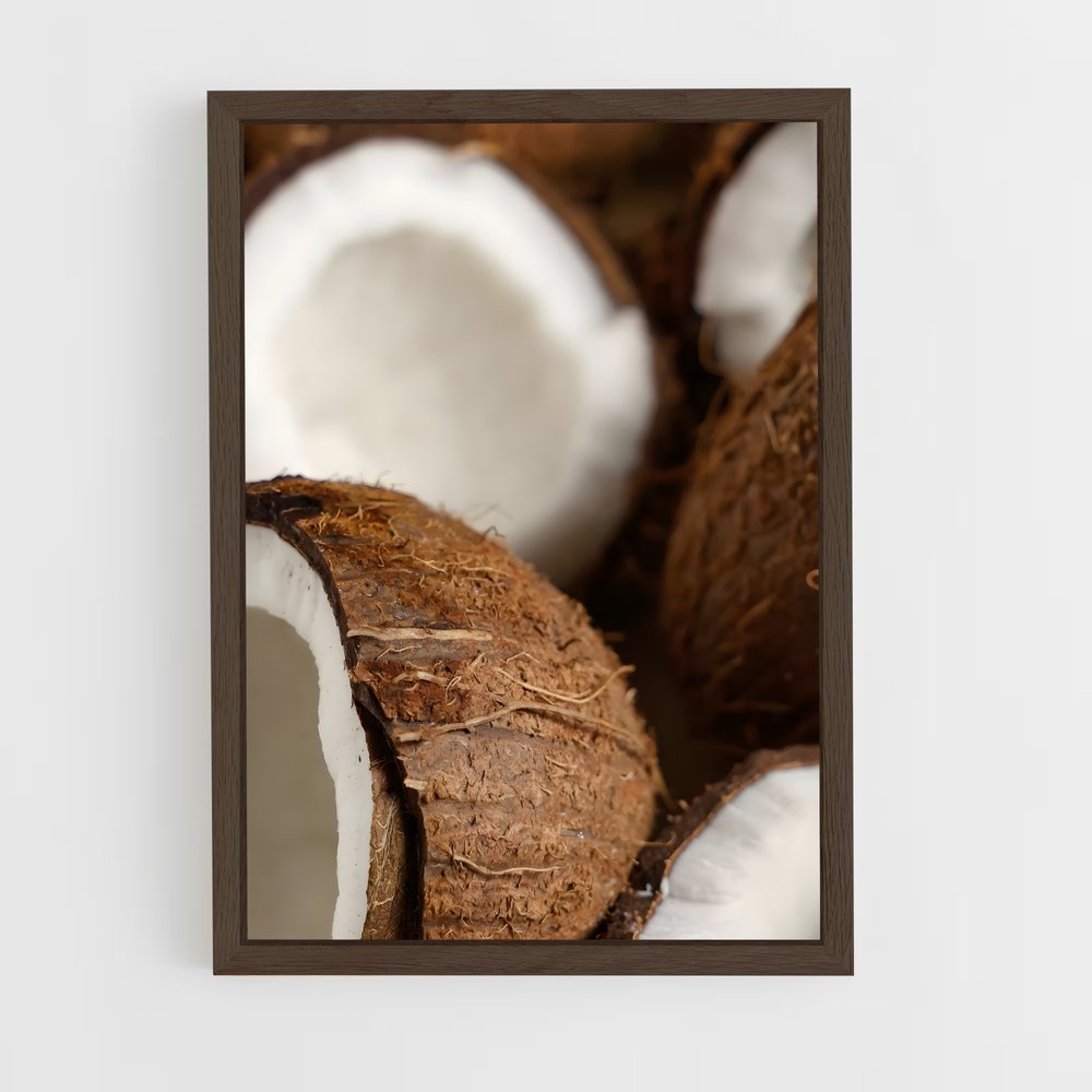 ap-coconut-7 cadre Bois foncé