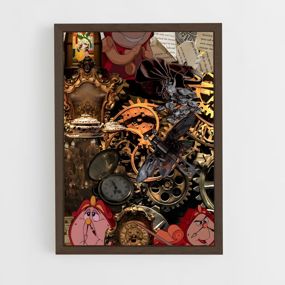 ap-cogsworth-1 cadre Bois foncé