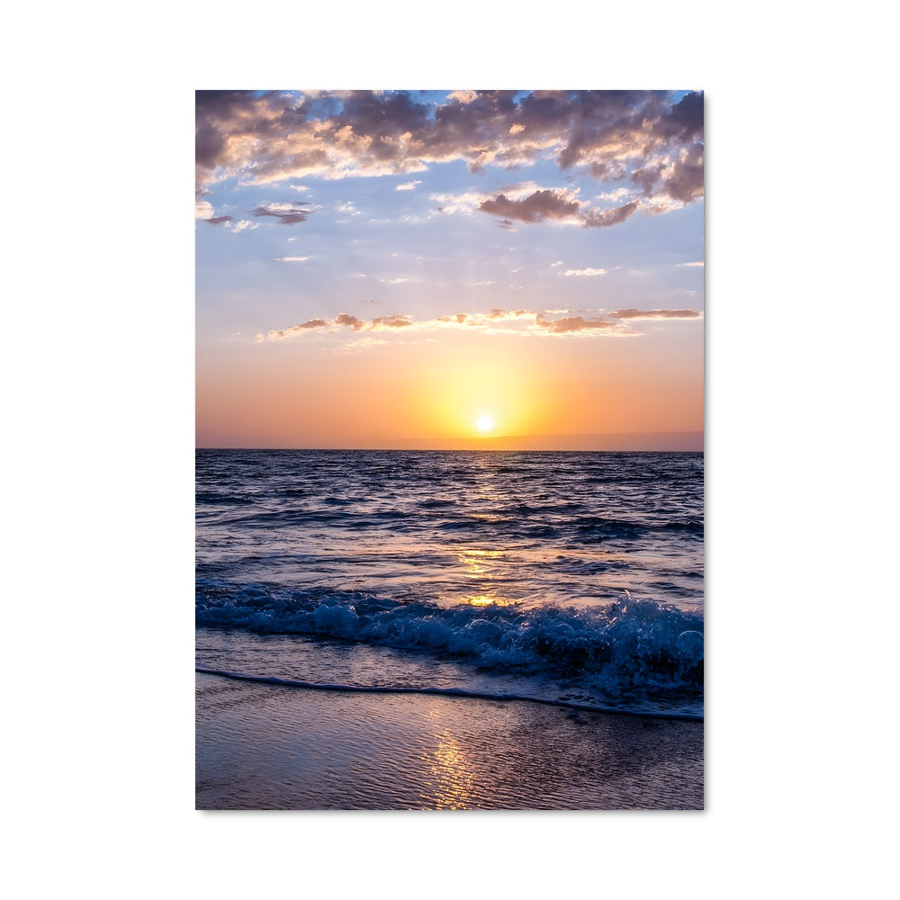 Poster Crépuscule Côtier