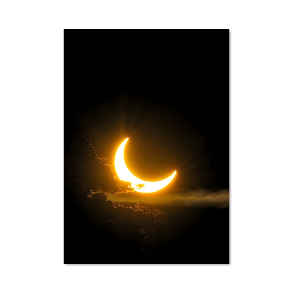 Poster Lune et Soleil