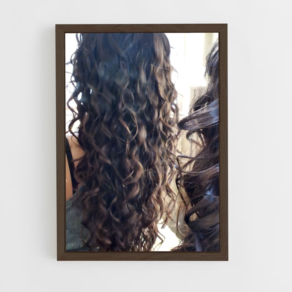 ap-curly hair-6 cadre Bois foncé