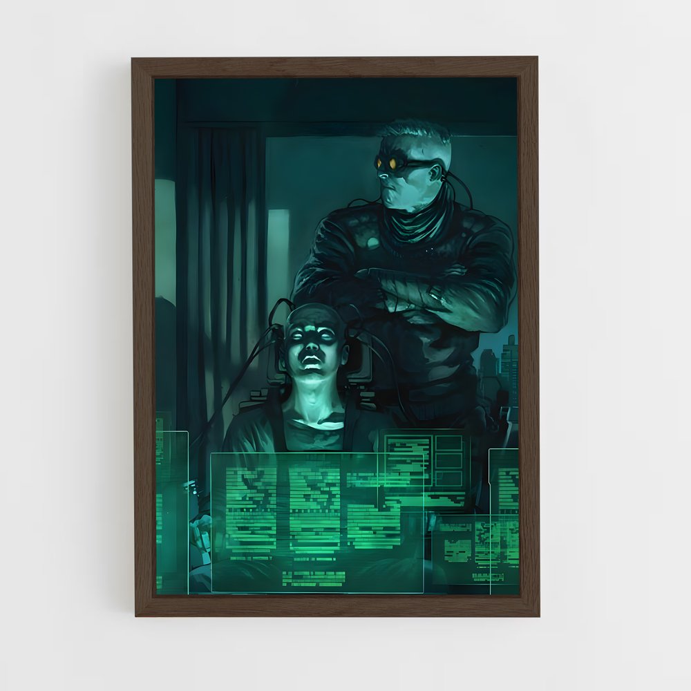 ap-cyberpunk fantasy-6 cadre Bois foncé