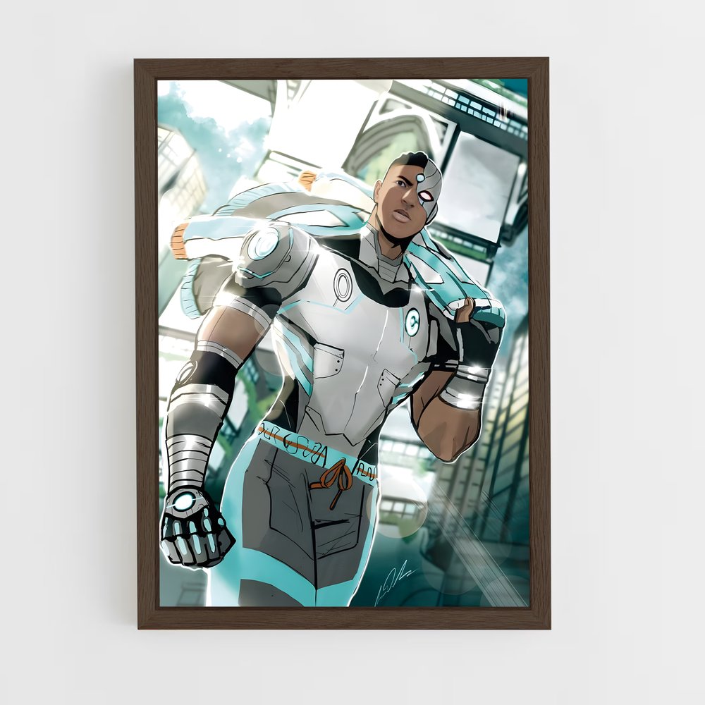ap-cyborg-4 cadre Bois foncé