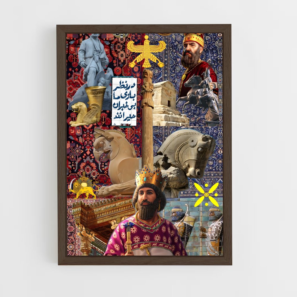 ap-cyrus the great-5 cadre Bois foncé