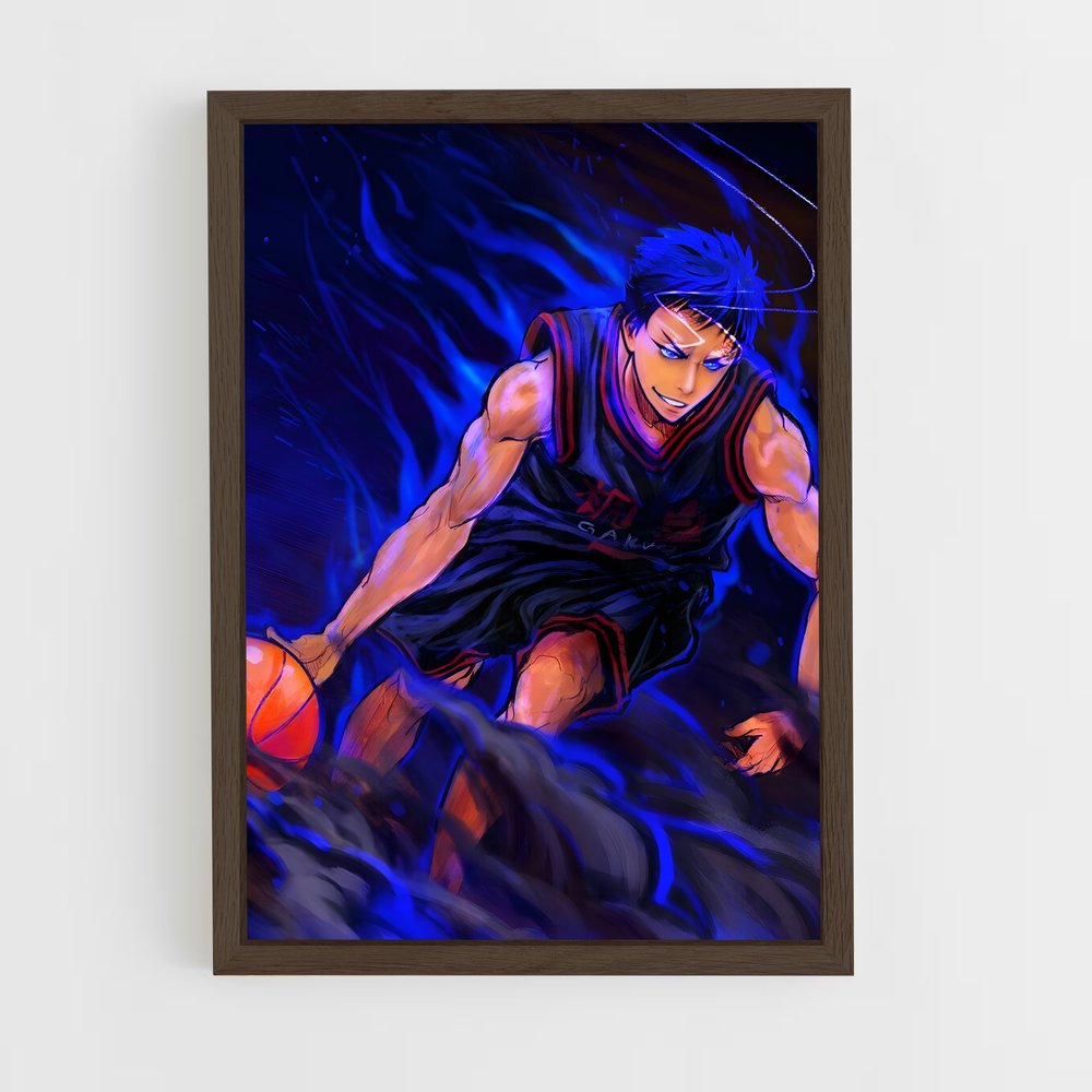 ap-daiki aomine-1 cadre Bois foncé