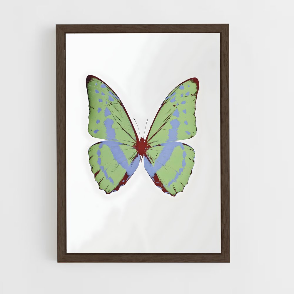 ap-damien hirst-6 cadre Bois foncé