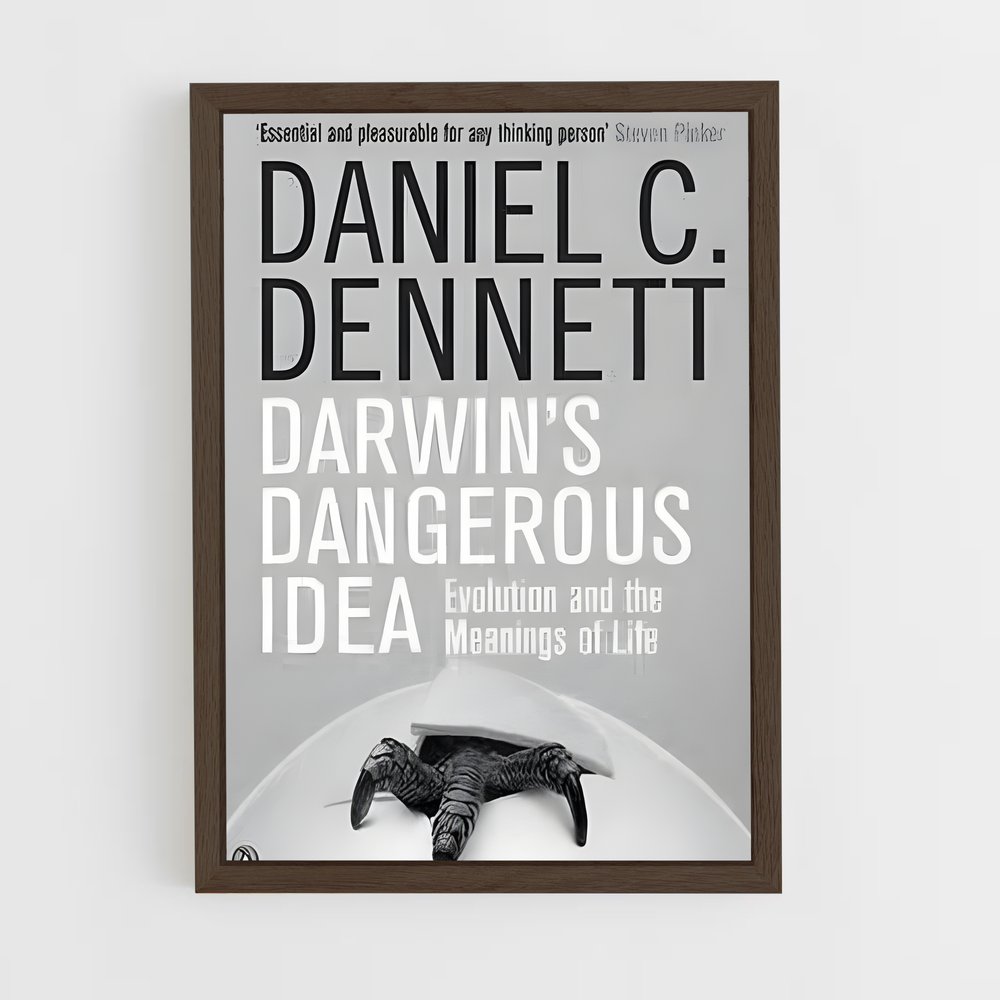 ap-daniel dennett-2 cadre Bois foncé
