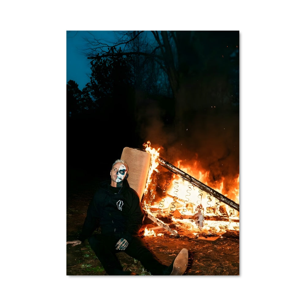 Poster Flamme et Silence